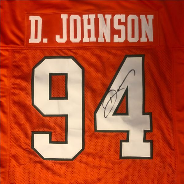 Dwayne "The Rock" Johnson Signed Jersey