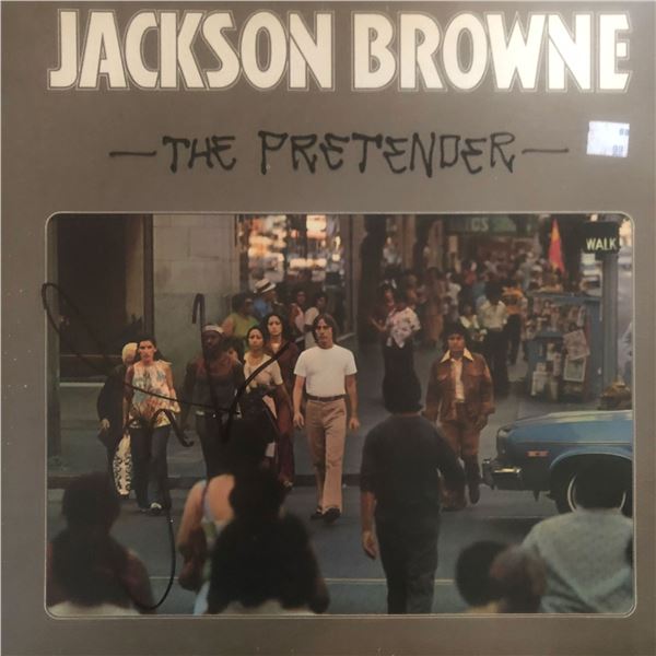 Jackson Brown Autographed Album