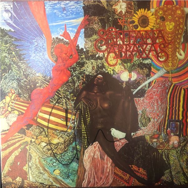 Santana Autographed Album