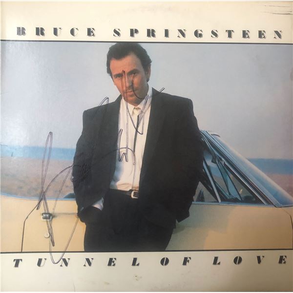 Bruce Springsteen Autographed Album