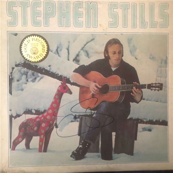 Stephen Stills Autographed Album