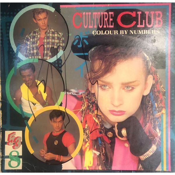 Culture Club Autographed Album