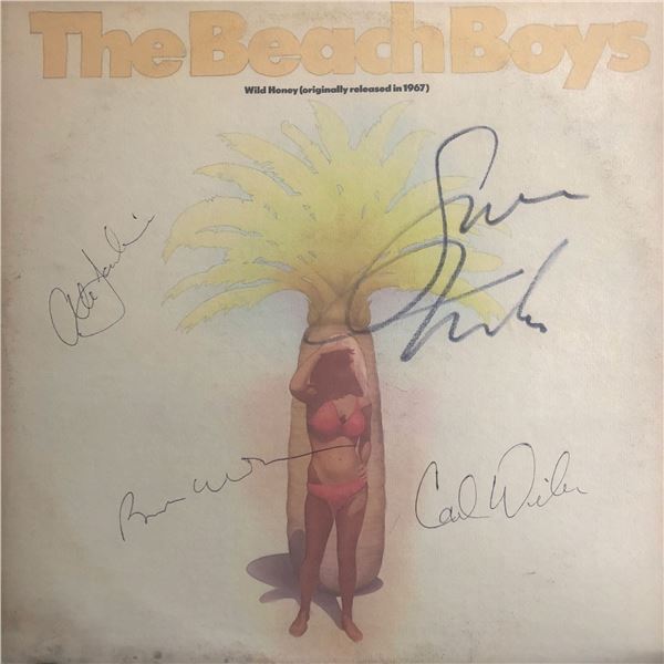 The Beach Boys Autographed Album