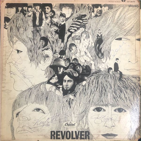 The Beatles Autographed Album ALL 4 MEMBERS!