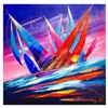 Image 1 : Natalia Sinkovsky, Hand Signed Original Acrylic Painting on Canvas with Letter Authenticity.