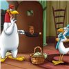 Image 2 : "Foghorn Serving Henry" Numbered Limited Edition Giclee with Certificate of Authenticity.