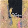 Image 2 : Gail Rodgers, "Barbie" Hand Signed Original Hand Pulled Silkscreen Mixed Media on Canvas with Letter