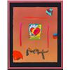 Image 2 : Peter Max- Original Mixed Media "Heart Series Ver. III #178"