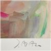 Image 2 : John Asaro, "Arranging Flowers" Limited Edition, Numbered 66/195 and Hand Signed with Letter of Auth