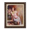 Image 1 : Pino (1939-2010)- Hand Embellished Giclee on Canvas "Sweet Scent"