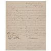 Image 1 : Abraham Lincoln Autograph Endorsement Signed as President