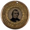 Image 2 : Abraham Lincoln 1864 Presidential Campaign Ferrotype Button