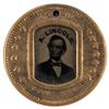 Image 1 : Abraham Lincoln 1864 Presidential Campaign Ferrotype Button