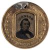 Image 2 : Abraham Lincoln 1864 Presidential Campaign Ferrotype Button