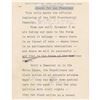 Image 2 : John F. Kennedy's Original Reading Copy of His Speech Marking the "Official Beginning of the 1960 Pr