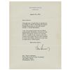 Image 1 : John F. Kennedy Typed Letter Signed