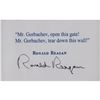 Image 2 : Ronald Reagan Typed Quotation Signed