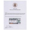 Image 2 : Barack Obama Signed Score Card