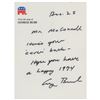 Image 1 : George Bush Autograph Note Signed