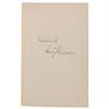 Image 2 : Harry S. Truman Signed Book
