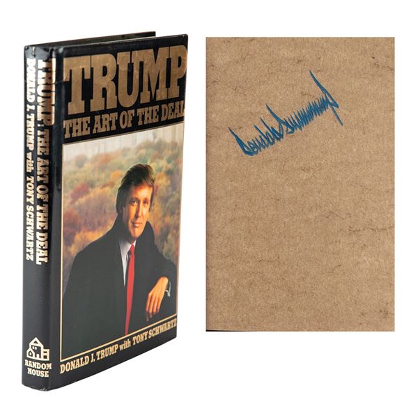 Donald Trump Signed Book