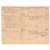 Image 2 : Lawrence Washington Estate Accounting Document