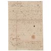 Image 2 : Joseph Hewes Document Signed