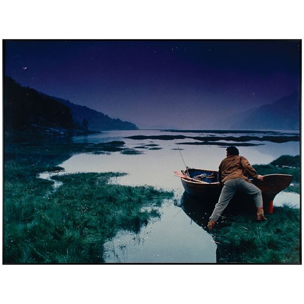 John F. Kennedy, Jr Signed Oversized Photograph Inscribed to a FBI Special Agent