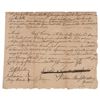 Image 2 : William Bradford (2) Documents Signed