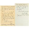 Image 2 : Rose Kennedy (2) Autograph Letters Signed