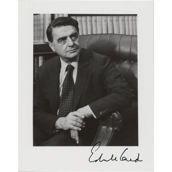 Edwin Land Signed Photograph