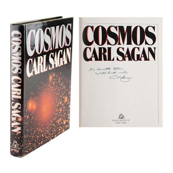Carl Sagan Signed Book