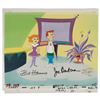 Image 1 : Bill Hanna and Joe Barbera Signed Production Cel from The Jetsons