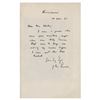 Image 1 : James M. Barrie Autograph Letter Signed