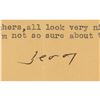 Image 2 : J. D. Salinger Typed Letter Signed