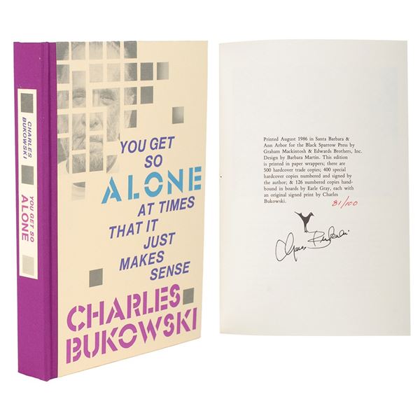 Charles Bukowski Signed Book