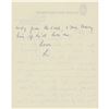 Image 2 : Lillian Hellman Autograph Letter Signed