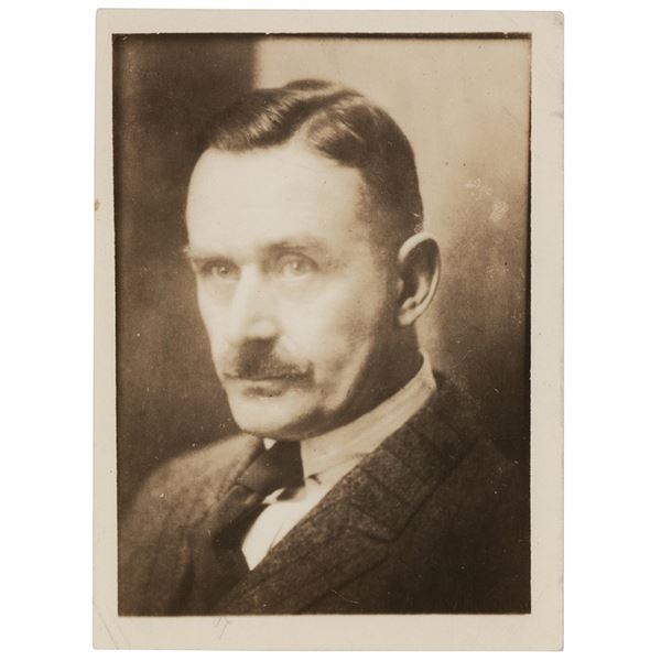 Thomas Mann Signed Photograph