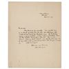 Image 1 : John Masefield Autograph Letter Signed