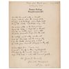 Image 1 : John Masefield Signed Handwritten Poem