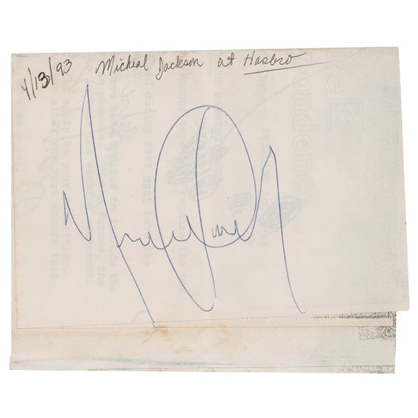Michael Jackson Signature