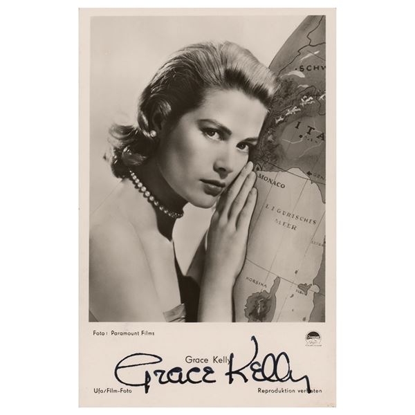 Grace Kelly Signed Photograph