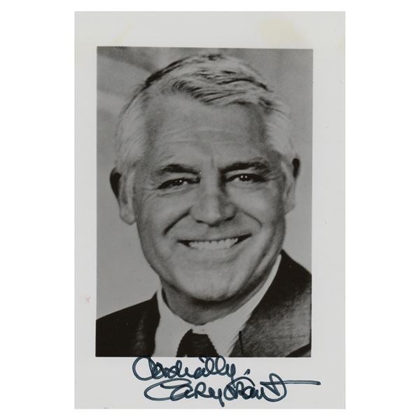 Cary Grant Signed Photograph