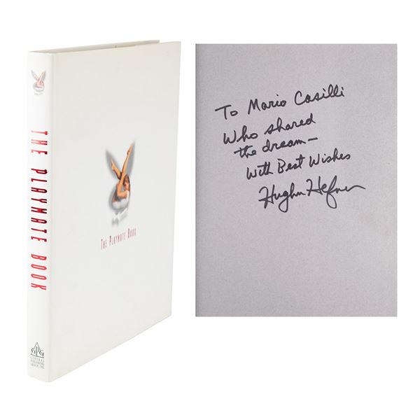 Hugh Hefner Signed Book
