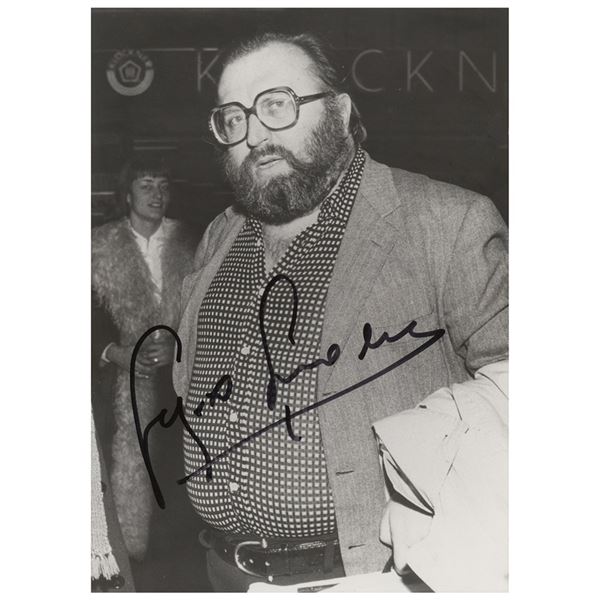 Sergio Leone Signed Photograph