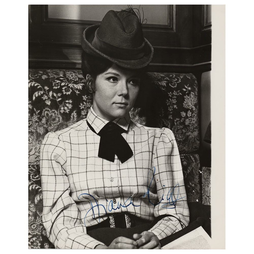 Diana Rigg Signed Photograph