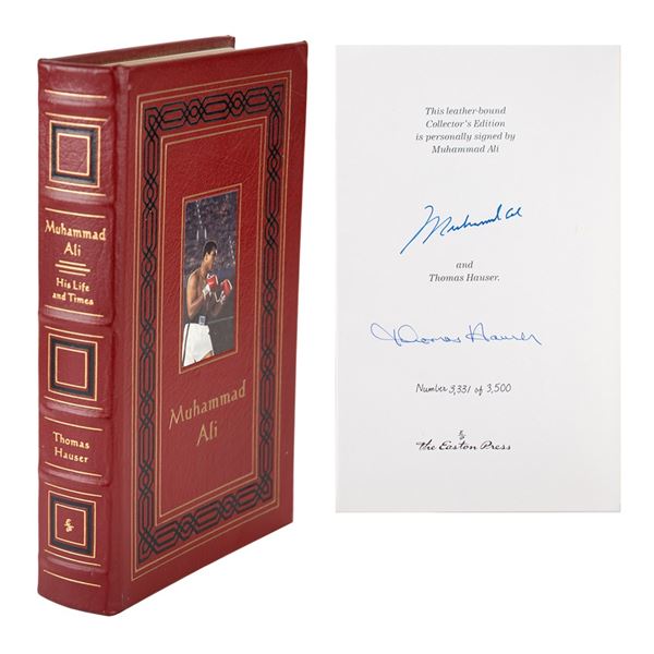 Muhammad Ali Signed Book