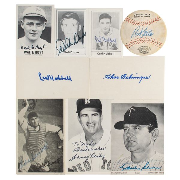 Baseball (9) Signed Items