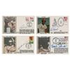 Image 1 : Baseball Base Stealers (4) Signed Covers