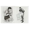 Image 1 : Floyd Patterson and Jake LaMotta Signed Photographs